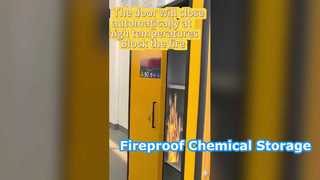 WUXIsuper द्वारा EN 14470-1 टाइप 90 अग्नि सुरक्षा कैबिनेट खतरनाक भंडारण अनुपालन को बढ़ाता है