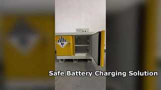 Watch: 8-Outlet Lithium-ion Battery Charging Cabinet Showcase