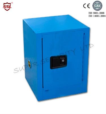 खरीदें Blue Single Door Storage Cabinet For Chemical Flammables , Bench Top ऑनलाइन निर्माण