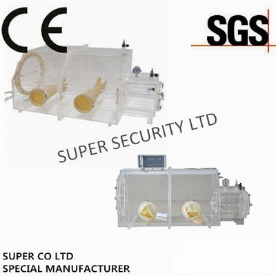 खरीदें Acylic Laboratory Glove Box / Vacuum Glove Box  For Testing Under Sealed Atmosphere ऑनलाइन निर्माण