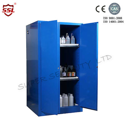 खरीदें Fire Resistant Chemical Dangerous Goods Storage Cabinet With Steel , Blue ऑनलाइन निर्माण