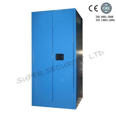 खरीदें Blue Corrosive Resistance Indoor Storage Cabinets For Hydrochloric Acid 60-Gallon ऑनलाइन निर्माण