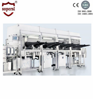 खरीदें लैब उपयोग के लिए गैस शुद्धिकरण प्रणाली के साथ रासायनिक अनुकूलित दस्ताने बॉक्स ऑनलाइन निर्माण