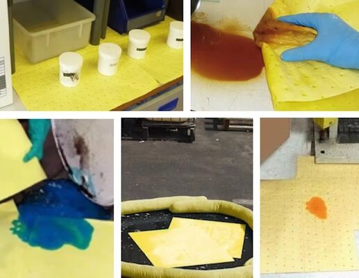 खरीदें ऑस्ट्रेलिया में रासायनिक रिसाव सफाई किट 40L के साथ एक बैग 400 * 500 * 120 मिमी ऑनलाइन निर्माण