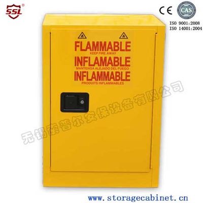 खरीदें SSM100012P Metal Portable Chemical Storage Cabinet With Single Door Flammable Safety Cabinet ऑनलाइन निर्माण
