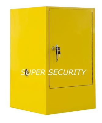 खरीदें Single Door Red Heavy Duty Steel Flammable Liquid Chemical Storage Cabinets With Doors / 1 Shelf ऑनलाइन निर्माण