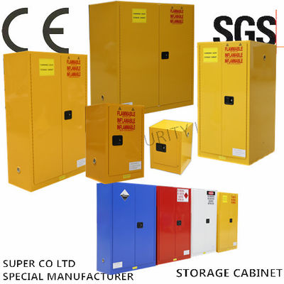 खरीदें Vertical Drum Hazardous Flammable Storage Cabinet Fully Welded , 60 Gallon ऑनलाइन निर्माण