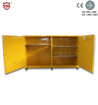 खरीदें Horizontal Inflammable Storage Cabinets With 2 Manual Close Doors , Fire Safe Cabinets ऑनलाइन निर्माण